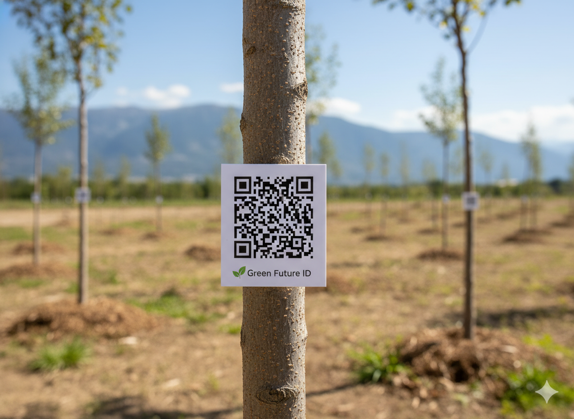 Large-scale reforestation project