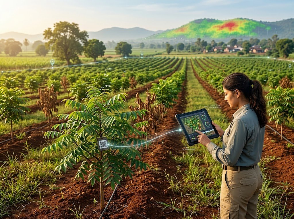 Tree Plantation Survival Rates in India: Why Most Corporate Drives Fail, and What Geo-Tagged Monitoring Changes